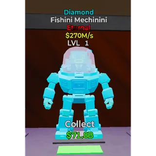 Fortnite Steal The Brainrot Diamond Fishini Mechinini