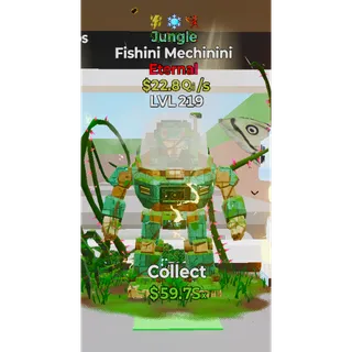 Fortnite Steal The Brainrot Jungle Fishini Mechinini