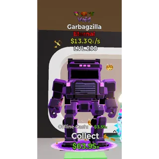 Fortnite Steal The Brainrot Void Garbagzilla