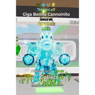 Fortnite Steal The Brainrot Magical Giga Bonito Cannoinito