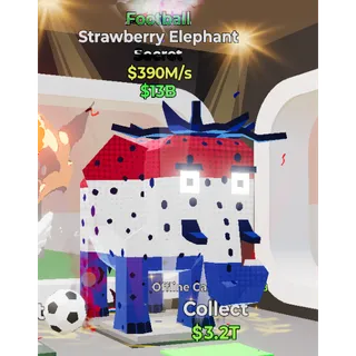 Fortnite Steal The Brainrot Football Strawberry Elephant