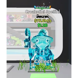 Fortnite Steal The Brainrot Magical Croakolini Spellini