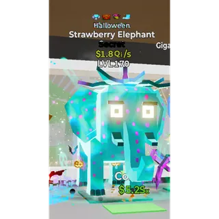 Fortnite Steal The Brainrot Halloween Strawberry Elephant