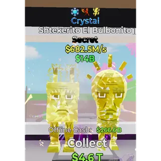Fortnite Steal The Brainrot Crystal Shtekerito El Bulbonito