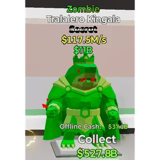 Fortnite Steal The Brainrot Zombie Tralalero Kingala