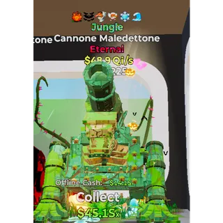 Fortnite Steal The Brainrot Jungle Cannone Maledettone