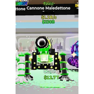 Fortnite Steal The Brainrot Toxic Cannone Maledettone