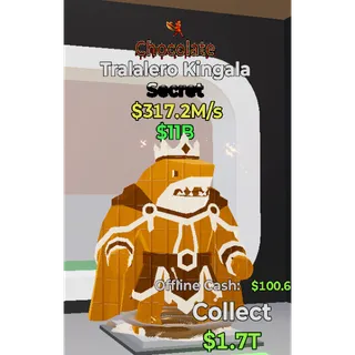 Fortnite Steal The Brainrot Chocolate Tralalero Kingala