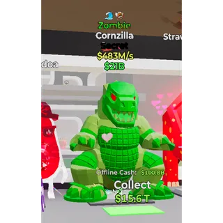 Fortnite Steal The Brainrot Zombie Cornzilla