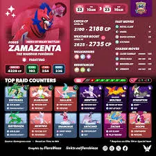 30 x  Zamazenta (Hero of Many Battles Forme) raids  March 18 to March 24 2026  LIMITED SLOTS Android & iOS Supported