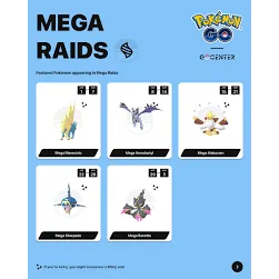 30 x MEGA RAID MADNESS  April 1 to May 5, 2026 Available on: iOS & Android -Choose ANY week – ANY Mega 