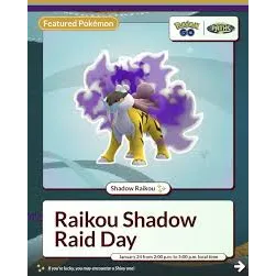  100× SHADOW RAIKOU SHADOW RAID GRIND  Saturday, 24 January 2026 EVENT TIME: 2:00 PM – 5:00 PM Android & iOS both supported