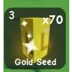 Grow a garden 2 | 8x Gold seed