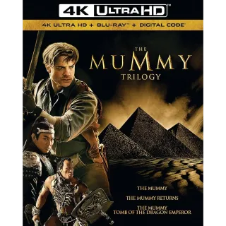 The Mummy Trilogy 4K MA