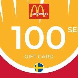 €9.00 MCDONALD'S Gift Card (SWEDEN)