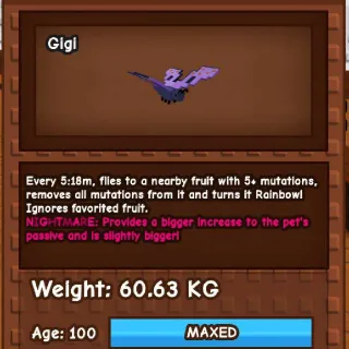 HUGE Nightmare Butterfly 60kg+