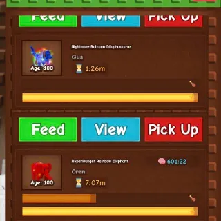 Kg Boosting 60kg + nightmare mutation x2