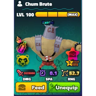 SPONGEBOB TOWER DEFENSE - CHUM BRUTE