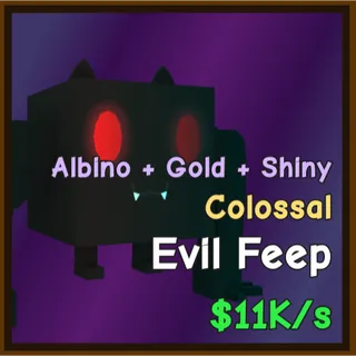 CATACH AND TAME - SHINY GOLD ALBINO - EVIL FEEP