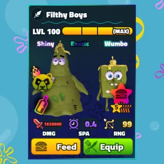 SPONGEBOB TOWER DEFENSE - FILTHY BOYS