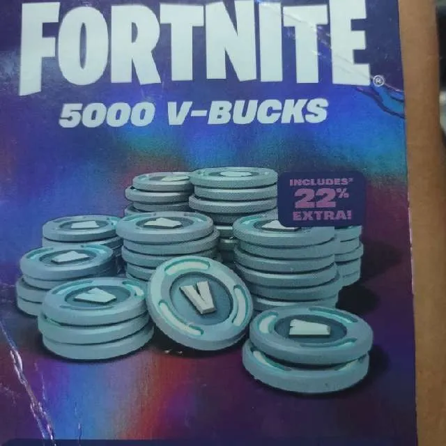 $36.99 FORTNITE 5000 V-BUCKS - Other Gift Cards - Gameflip