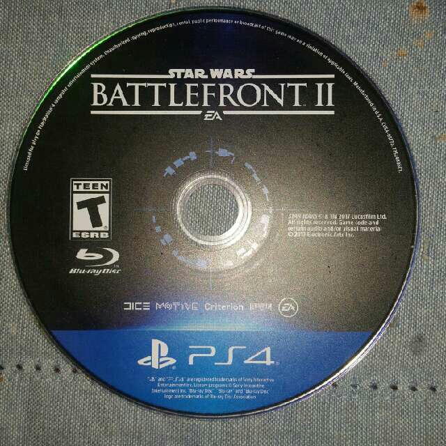 Star Wars Battlefront Ii Ps4 Disc Only Ps4 Games Good Gameflip - ps4 roblox game disc