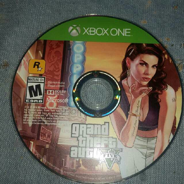 Xbox One Game Disc