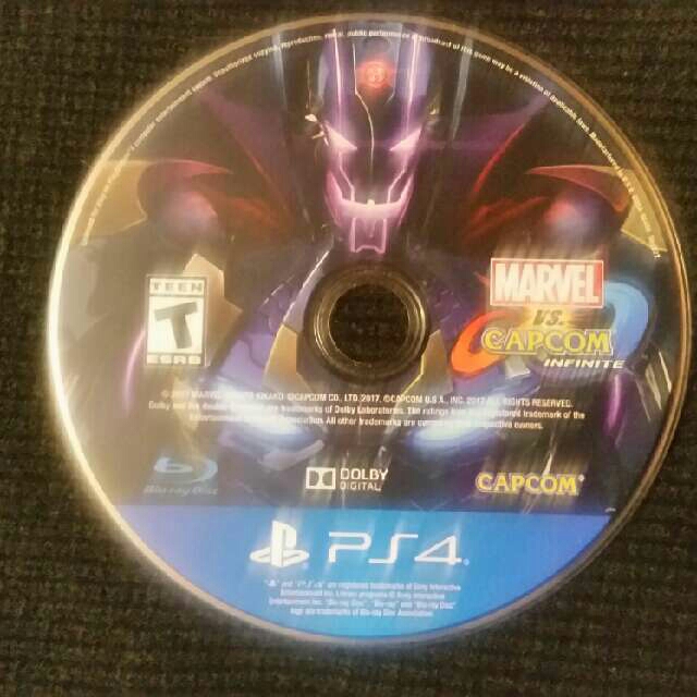 Marvel Vs Capcom Infinite Ps4 Disc Only Ps4 Games Good - marvel vs capcom infinite ps4 disc only