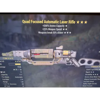 Q2550 Laser rifle