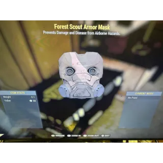 Forest scout mask