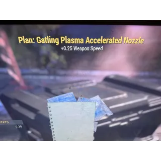 Gatling plasma accelerated nozzle