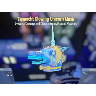 Glowing unicorn 