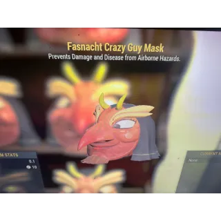 Crazy guy mask