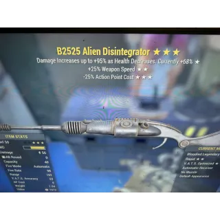 B2525 Alien disintegrator