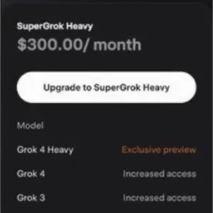 Grok SuperHeavy Pro Account — $3,000 Prepaid Subscription 
