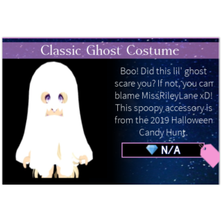 Accessories Royale High Ghost In Game Items Gameflip - ghostin roblox id