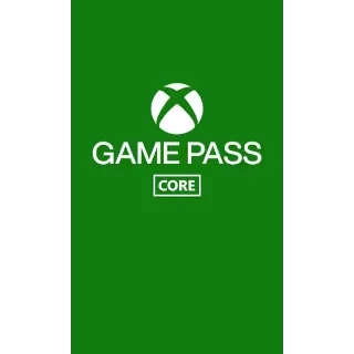 Xbox Game Pass Core 6 Months - Xbox Live Key - INDIA + USE VPN FOR GLOABAL ACTIVATION