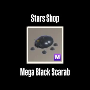 Mega Black Scarab