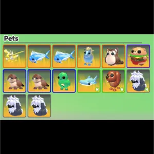 14x Adopt Me Pet Bundle