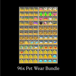 96x Pet Wear Bundle