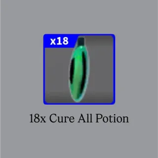 18x Cure All Potion