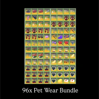 96x Pet Wear Bundle