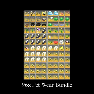 96x Pet Wear Bundle