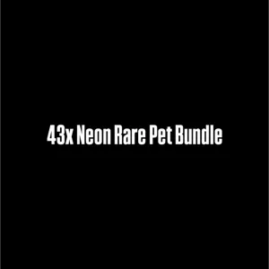 43x Neon Rare Pet