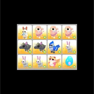 12x Neon Rare Pet
