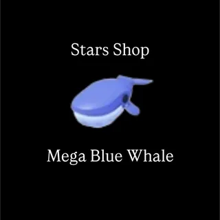 Mega Blue Whale