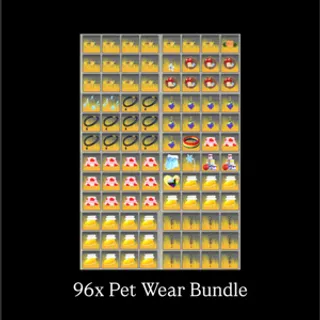 96x Pet Wear Bundle