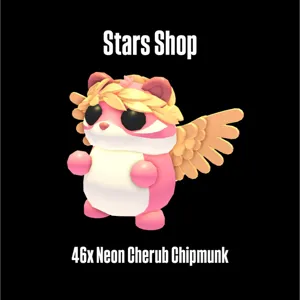 46x Neon Cherub Chipmunk