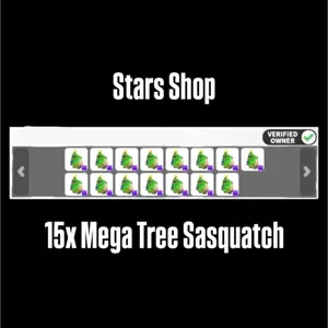 15x Mega Tree Sasquatch
