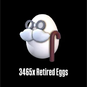 3465x Retired Eggs